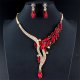 Fashion Jewelry Set Bridal Party Accessories Leaves