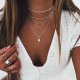 Fashion Jewelry Boho Personality Simple Set Necklace